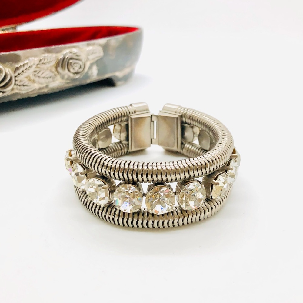 Gorgeous Vintage Crystal Bracelet UNIQUE!